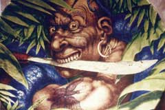 60 cm diameter - Bowl, Oil on Gold on Steel - Schale, Öl auf Gold auf Stahl